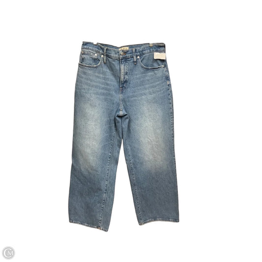 Jeans Wide Leg By Madewell In Blue Denim, Size: 12