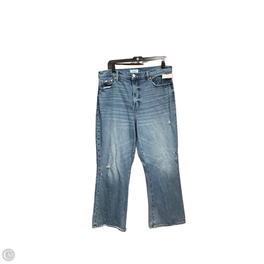 Jeans Straight By Pistola In Blue Denim, Size: 14