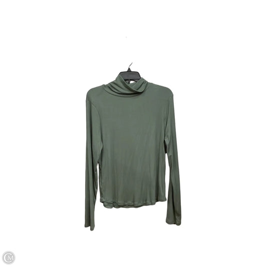Top Long Sleeve By Sunday Best In Green, Size: Xl