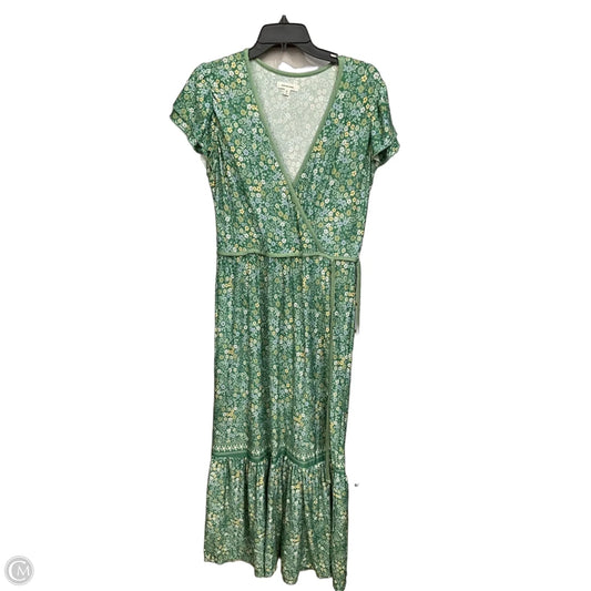 Dress Casual Maxi By Max Studio In Green, Size: L