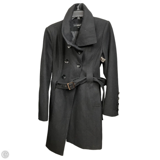 Coat Peacoat By Black Rivet In Black, Size: S