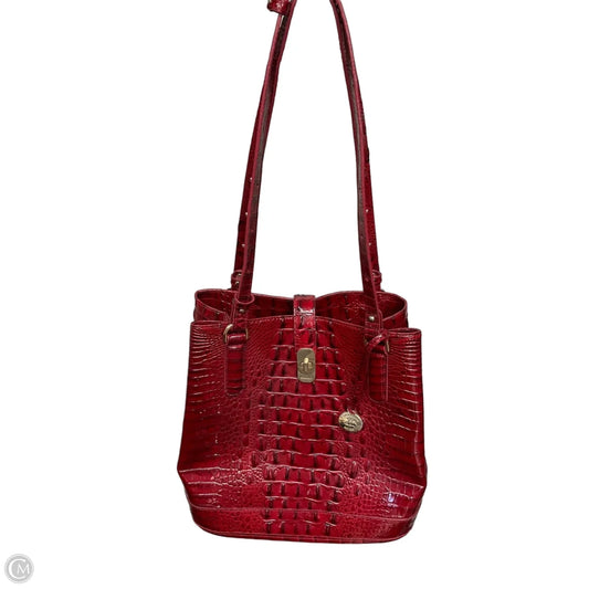 Handbag Designer By Brahmin, Size: Large