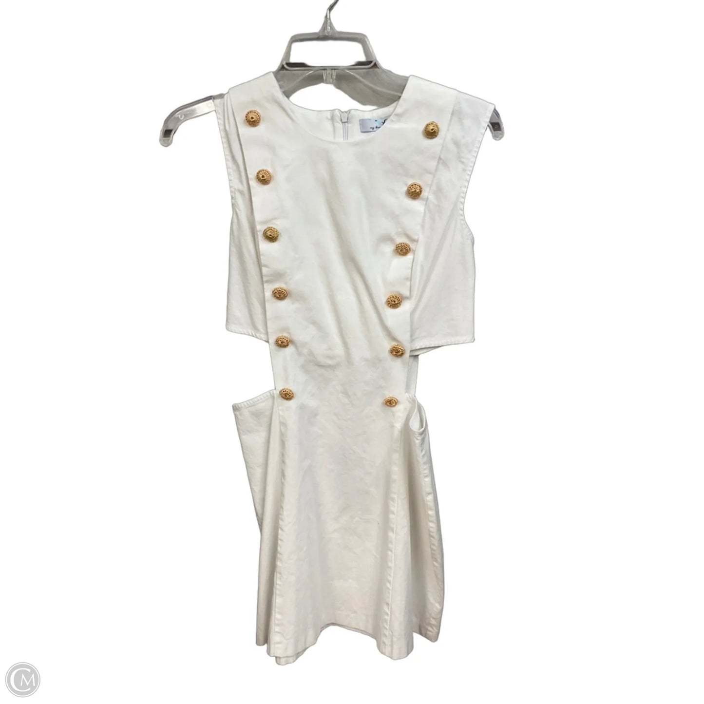 Dress Casual Short By Clothes Mentor In White, Size: S