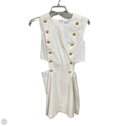 Dress Casual Short By Clothes Mentor In White, Size: S
