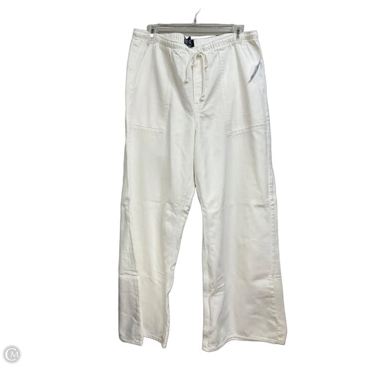 Pants Linen By Gap In White, Size: 12
