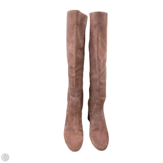 Boots Designer By Michael Kors In Brown, Size: 7.5