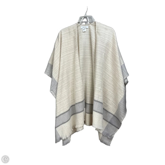 Poncho By Nine West In Yellow, Size: Osfm