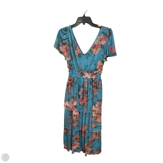 Dress Casual Midi By Maurices In Teal, Size: Xs