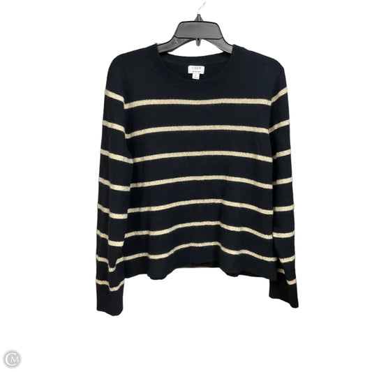 Sweater By J. Crew In Striped Pattern, Size: L