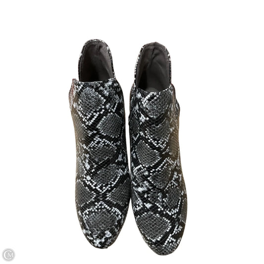Shoes Heels Block By Clothes Mentor In Snakeskin Print, Size: 9