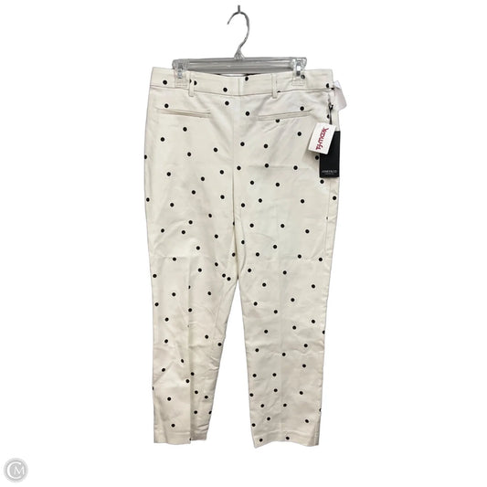 Pants Leggings By Jones And Co In Polkadot Pattern, Size: 8