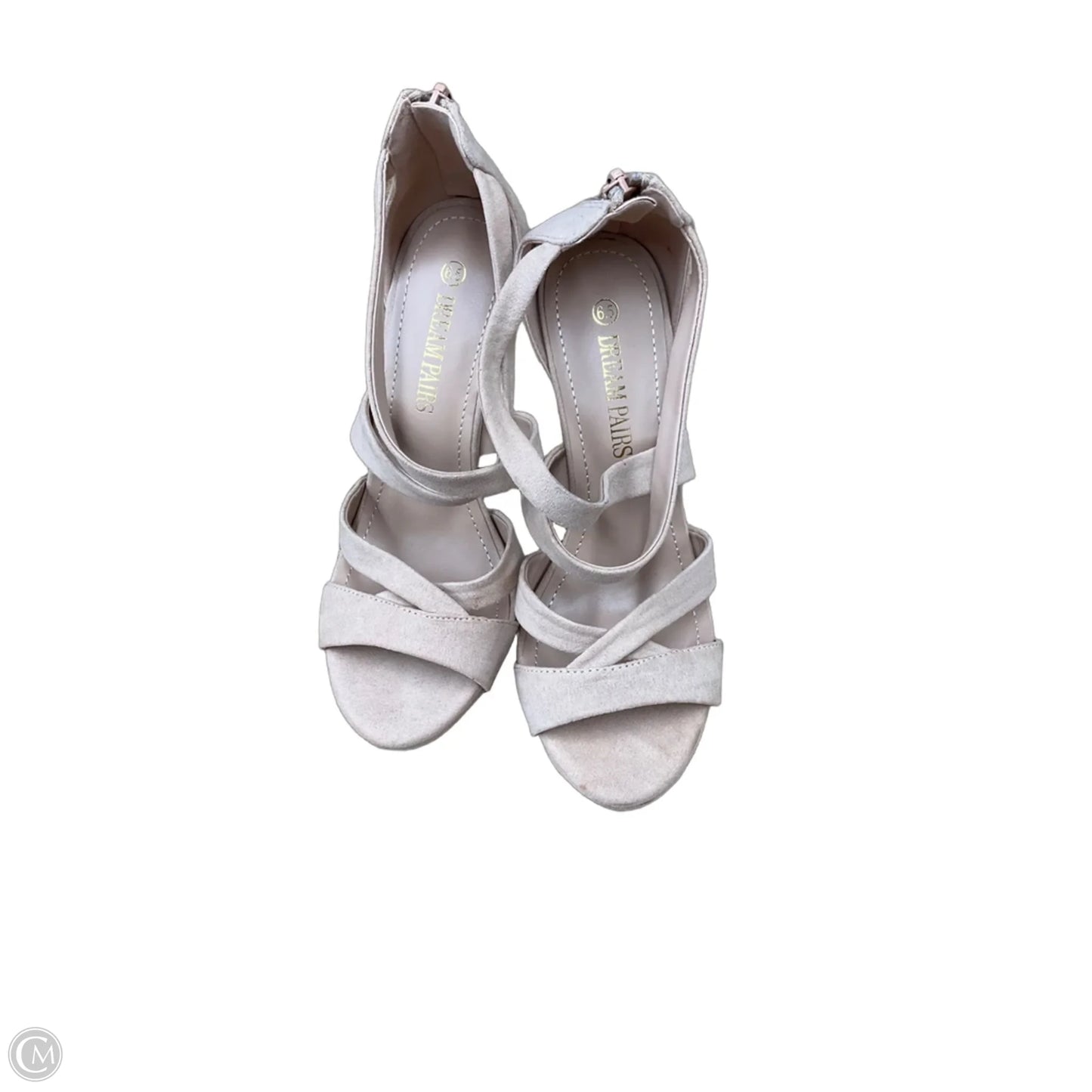 Shoes Heels Stiletto By Dream Pairs In Tan, Size: 6.5