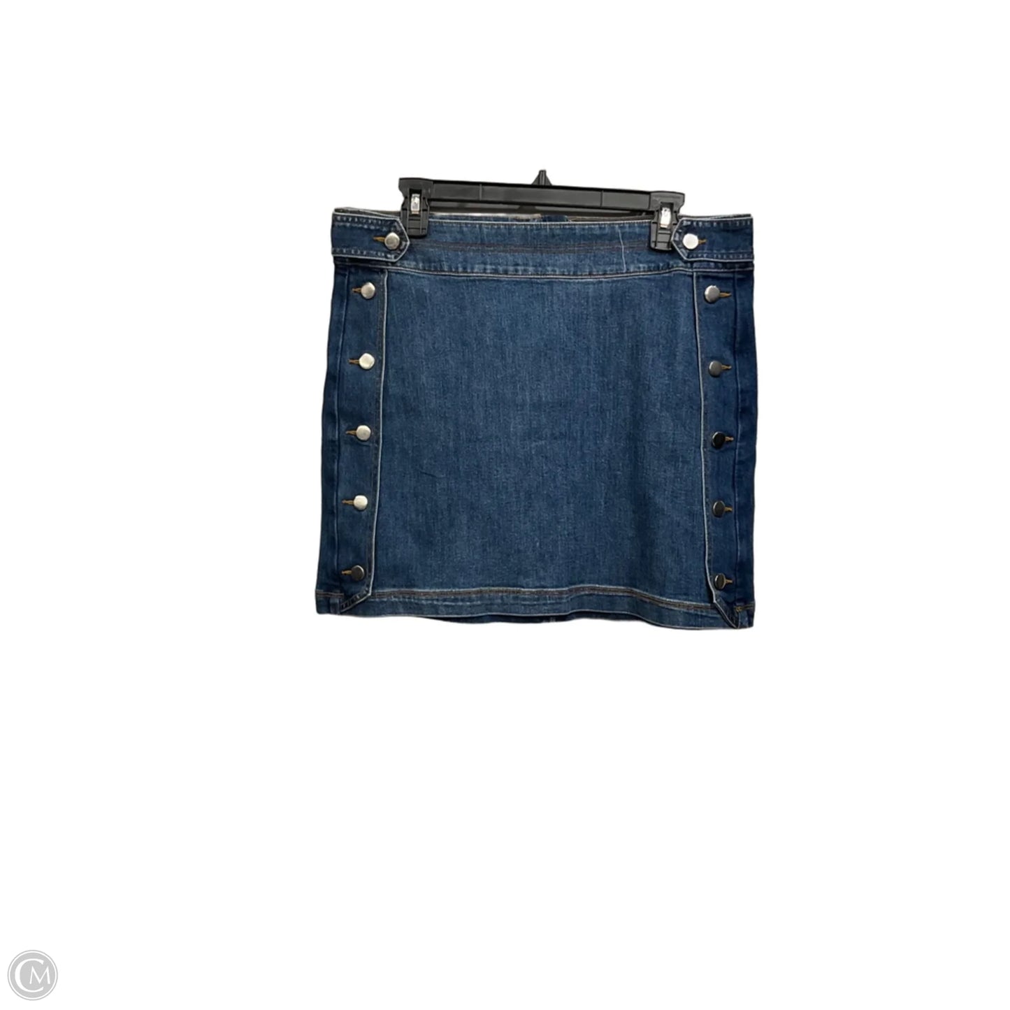 Skirt Mini & Short By International Concepts In Blue Denim, Size: 10