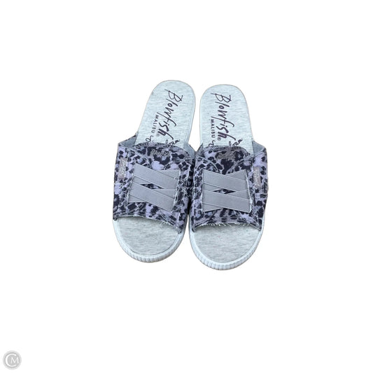 Sandals Flats By Blowfish In Purple, Size: 7.5