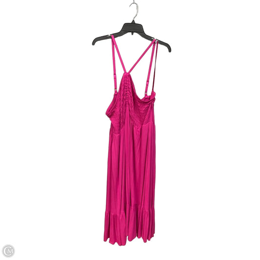 Dress Casual Midi By Torrid In Pink, Size: 3x