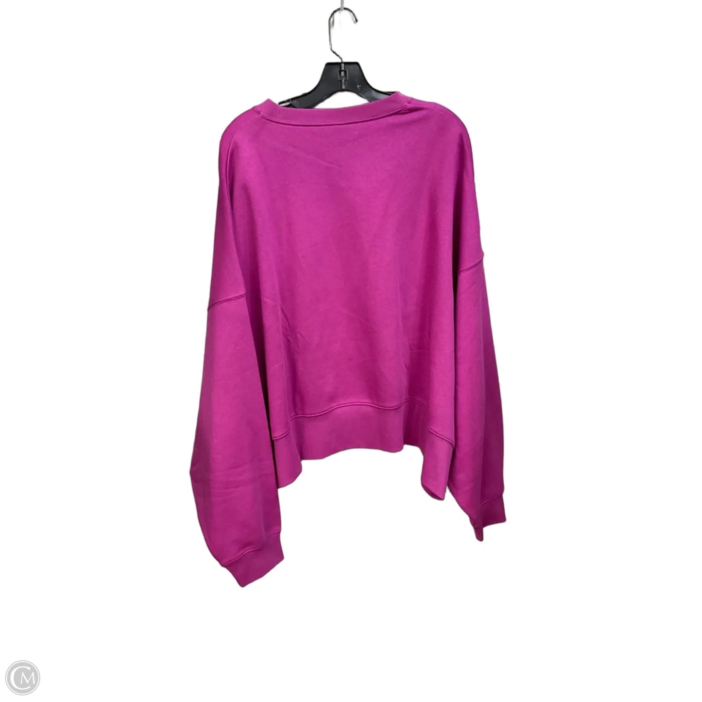 Athletic Top Long Sleeve Crewneck By Nike Apparel In Purple, Size: Xl