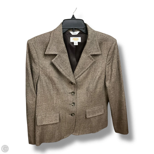 Blazer By Talbots In Brown, Size: L