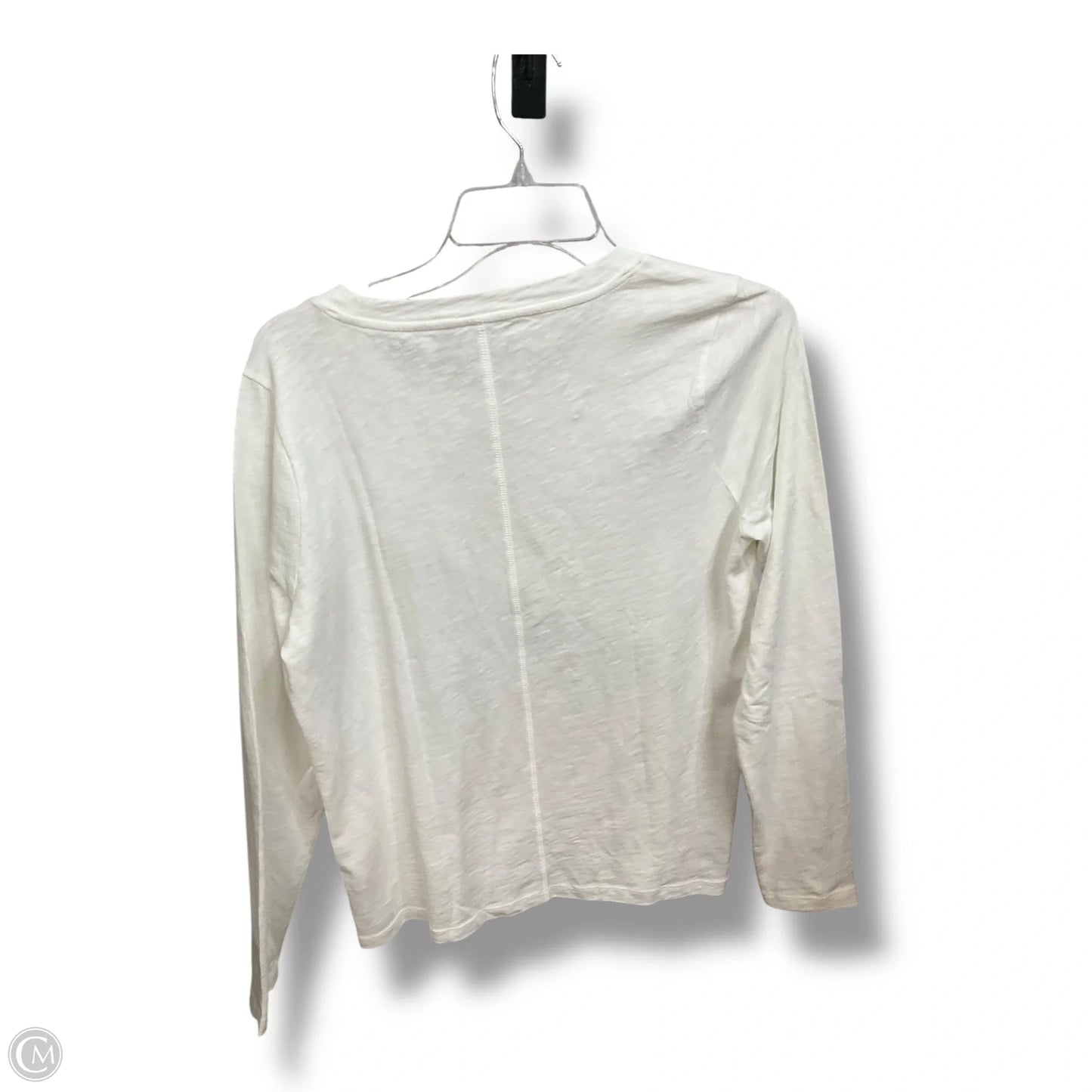 Top Long Sleeve By J. Crew In White, Size: M