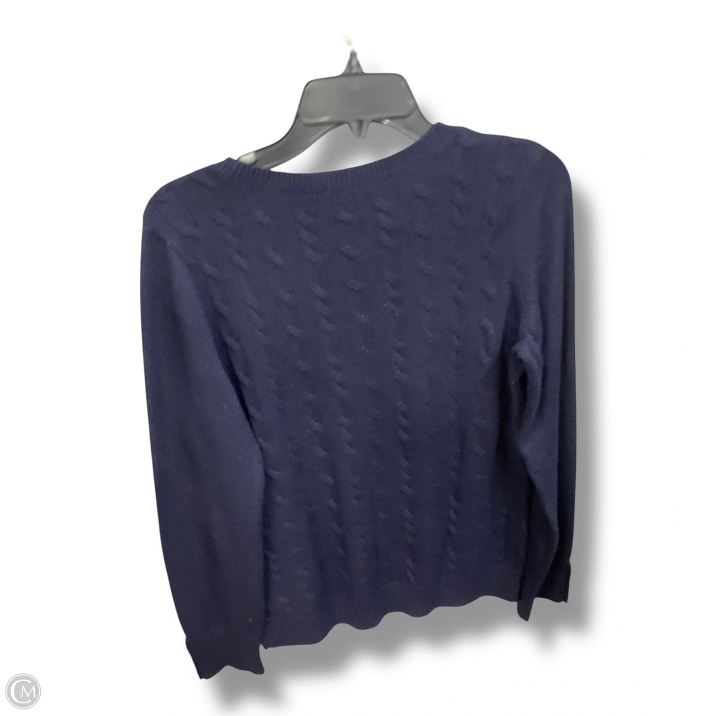 Sweater By Talbots In Blue, Size: L