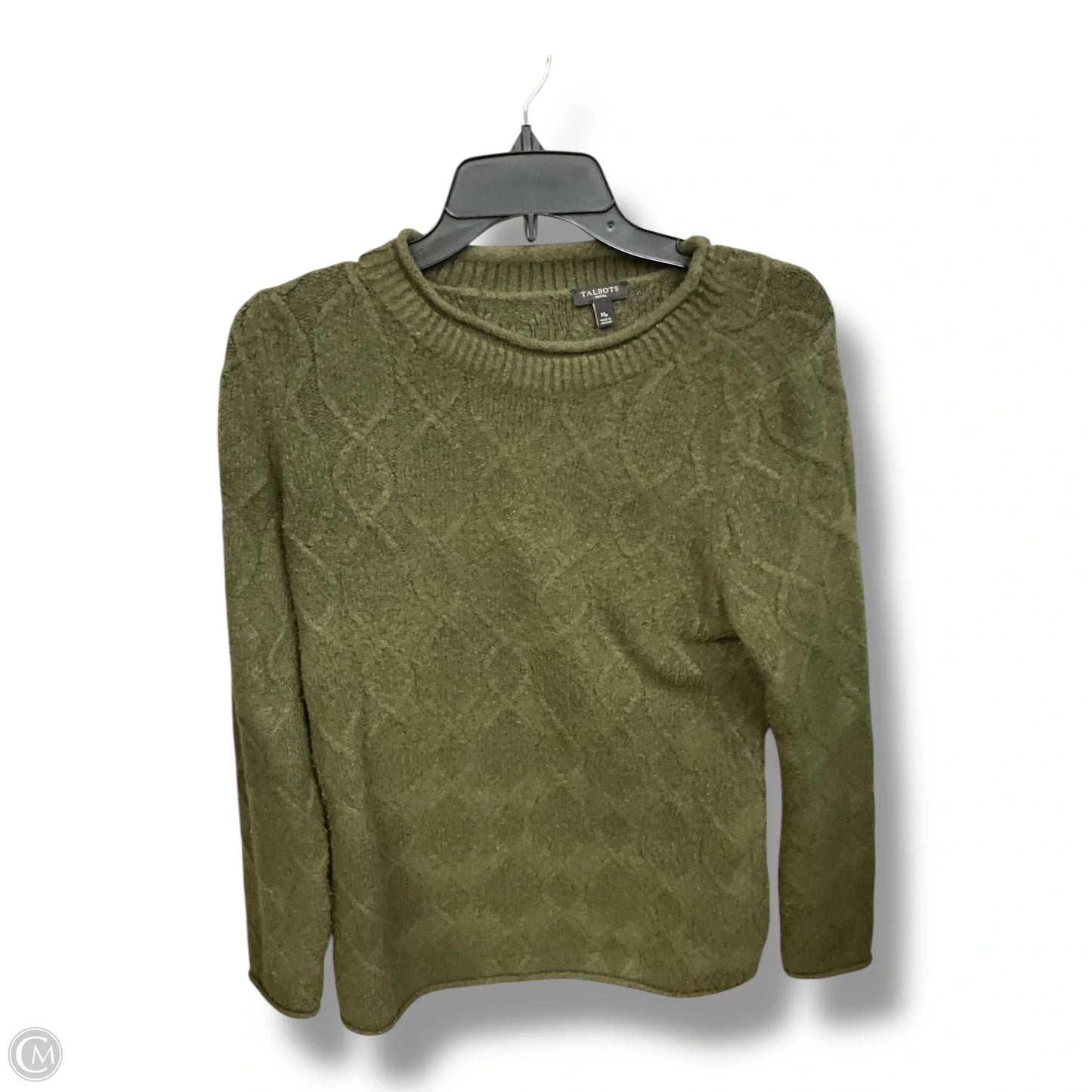 Sweater By Talbots In Green, Size: Mp