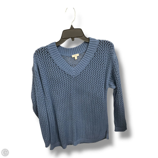 Top Long Sleeve By Talbots In Blue, Size: Lp