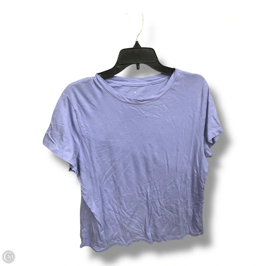 Top Short Sleeve By A New Day In Purple, Size: Xl