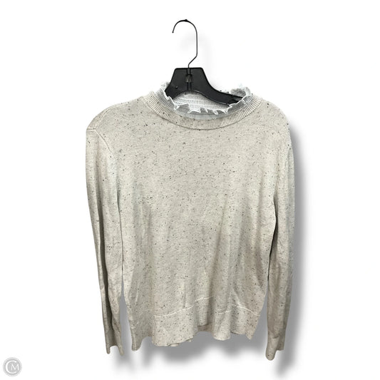 Top Long Sleeve By Loft In Grey, Size: L
