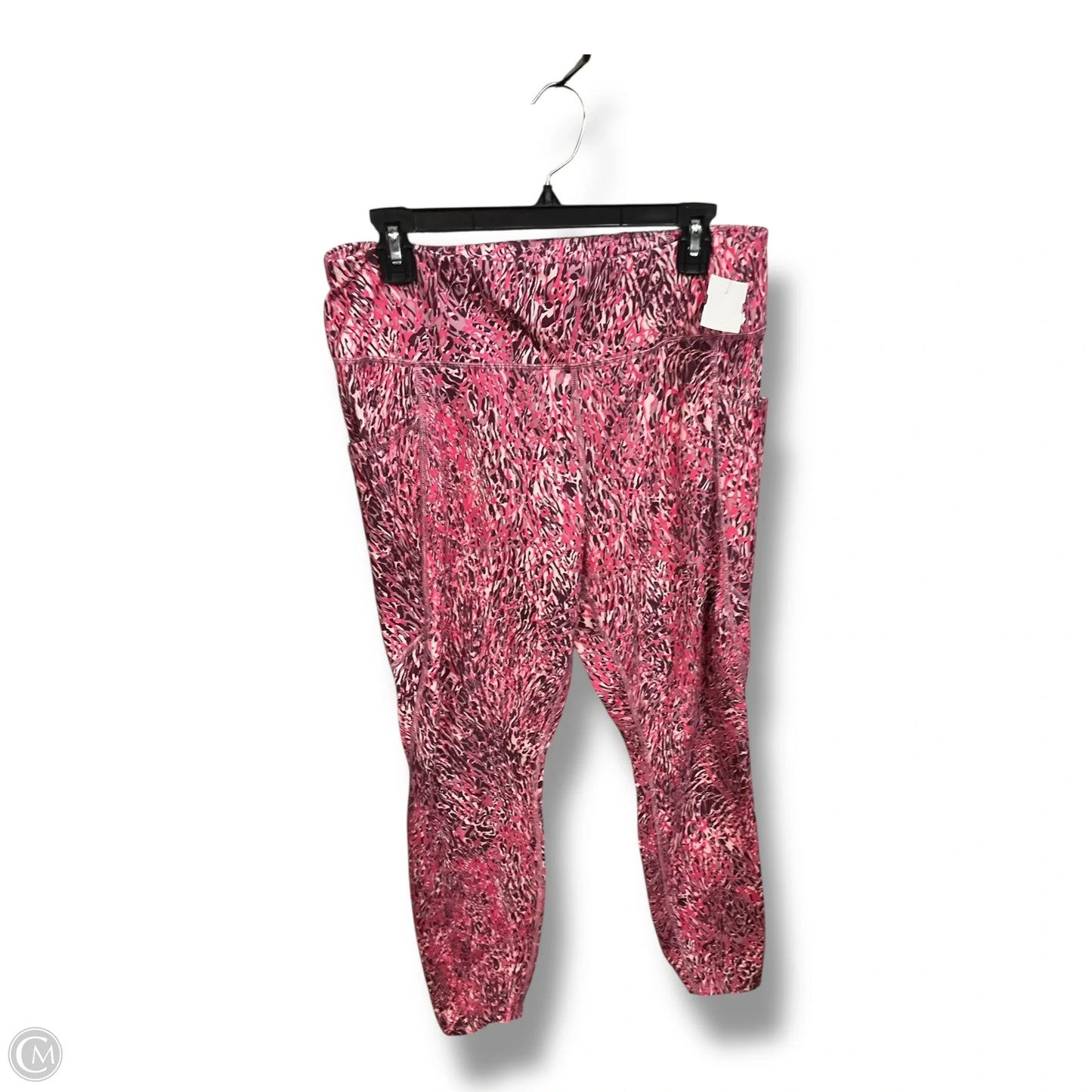 Athletic Pants By Avia In Pink, Size: Xl