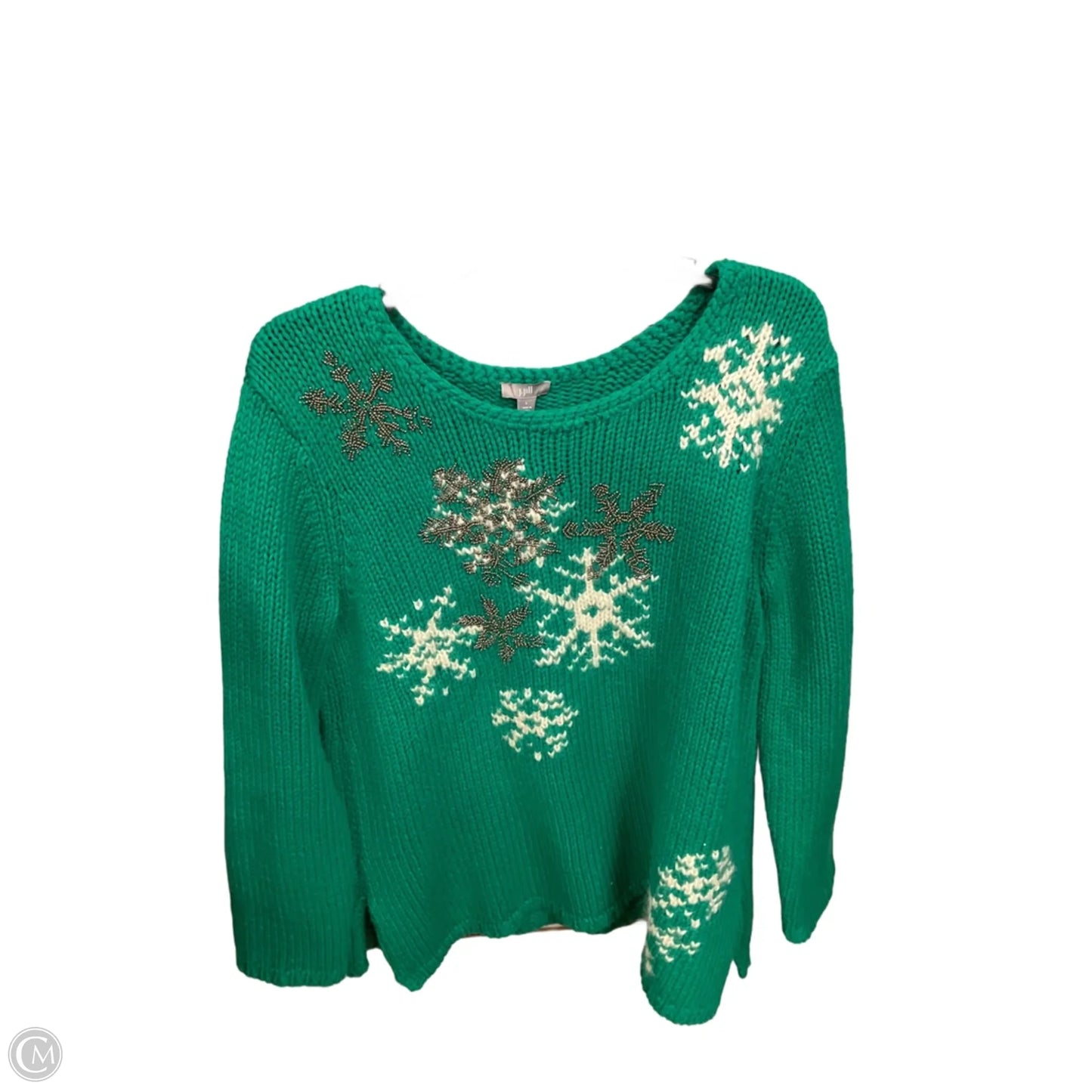 Sweater By J. Jill In Green, Size: L