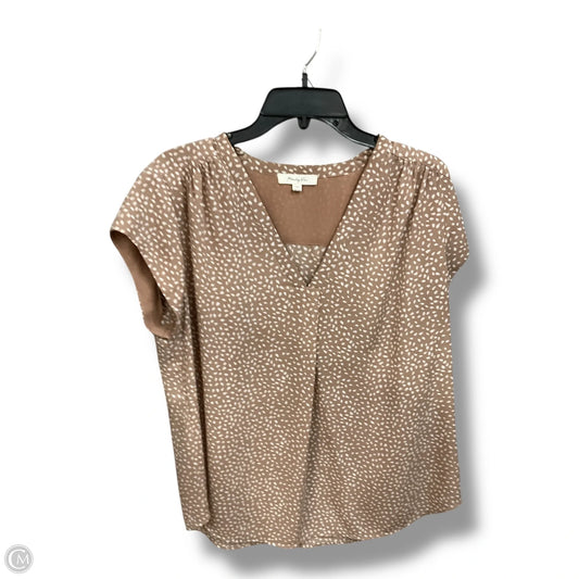 Top Sleeveless By Monday Fun In Tan, Size: Xxl