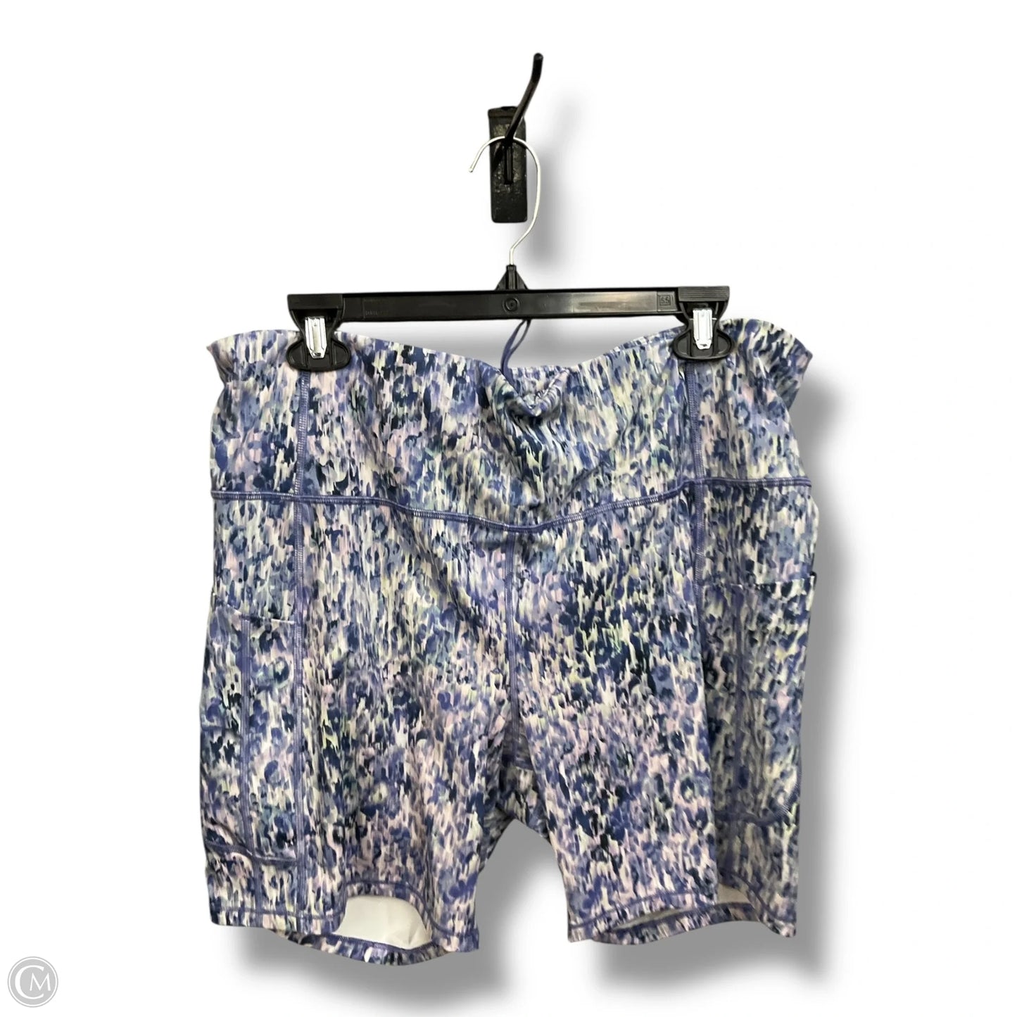 Athletic Shorts By Athleta In Purple, Size: 2x