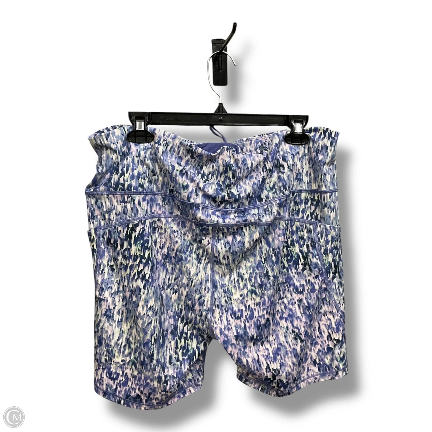 Athletic Shorts By Athleta In Purple, Size: 2x
