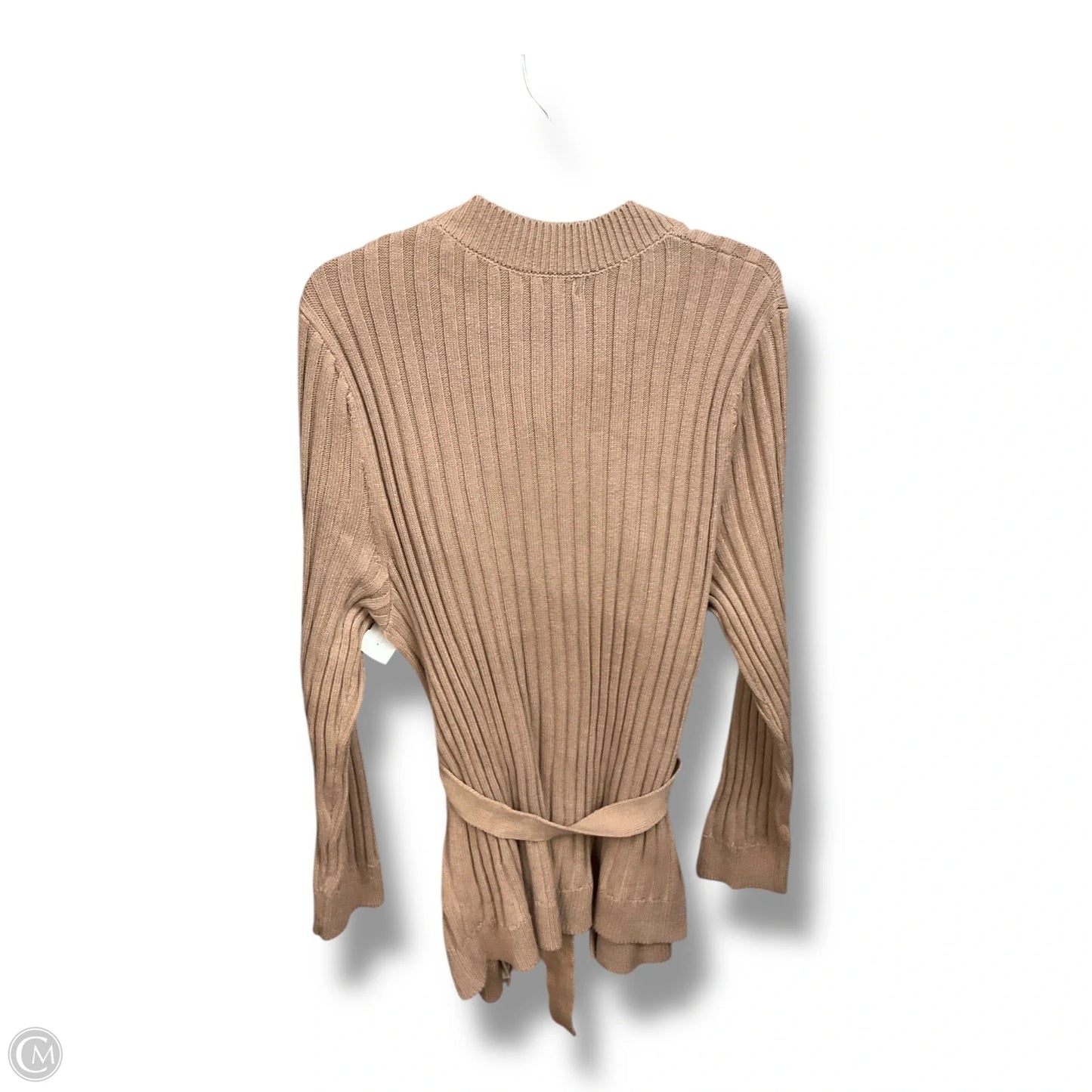 Cardigan By Ava & Viv In Tan, Size: 3x