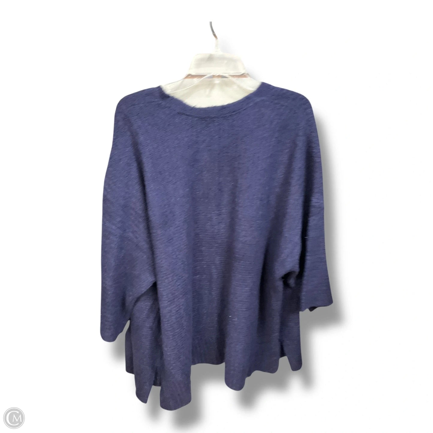 Cardigan By Pure Jill In Blue, Size: Xl
