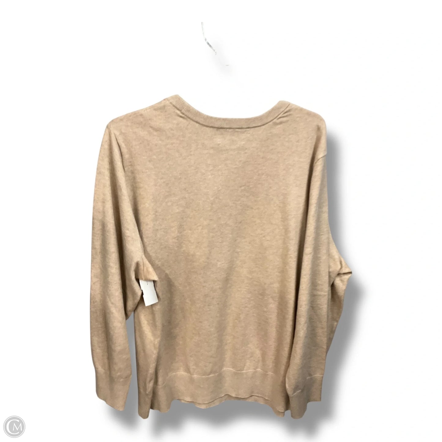 Top Long Sleeve By Old Navy In Tan, Size: 4x