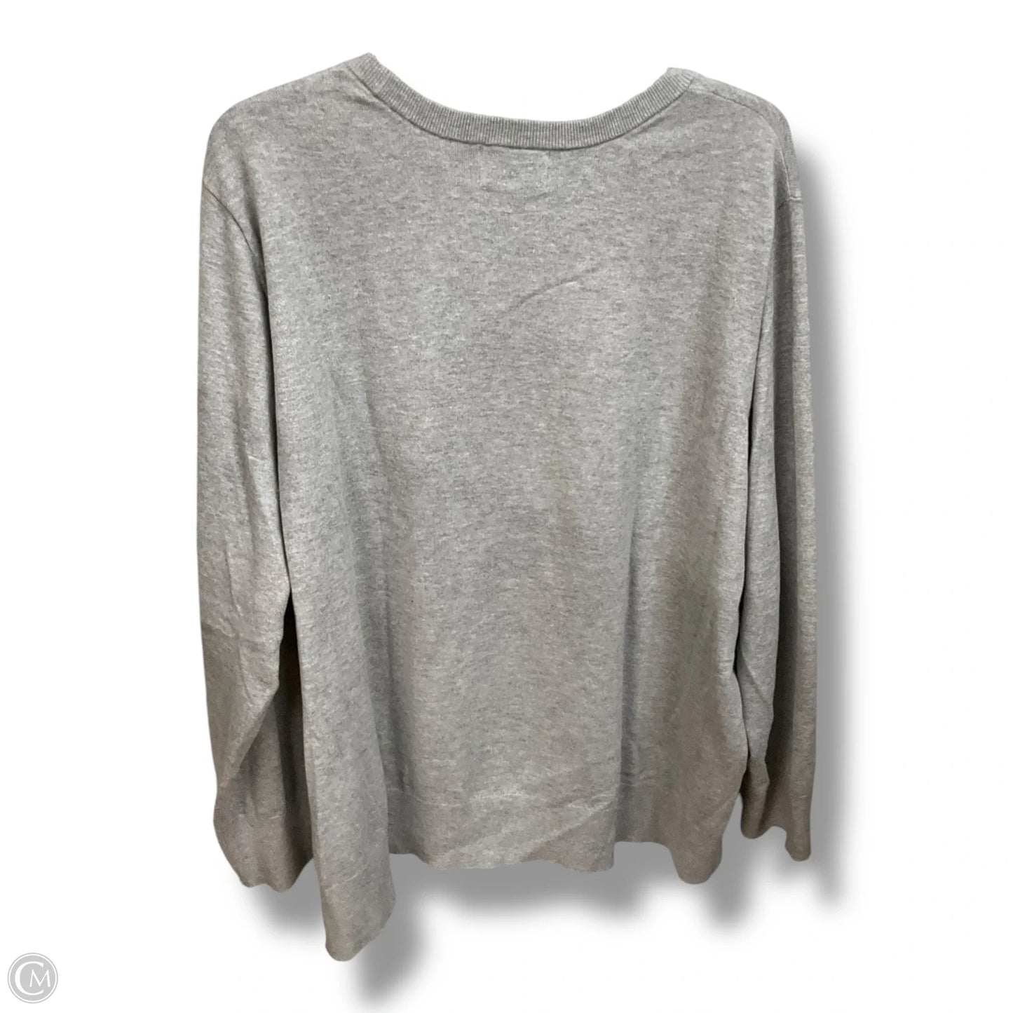 Top Long Sleeve By Old Navy In Grey, Size: 4x