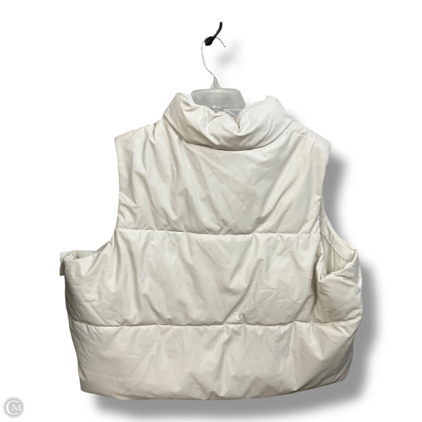 Vest Puffer & Quilted By Old Navy In White, Size: Xxl