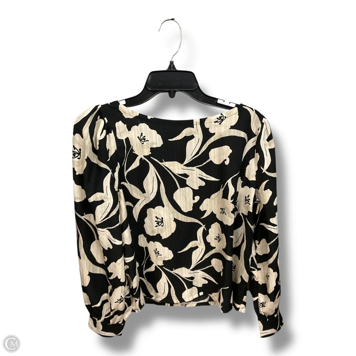 Top 3/4 Sleeve By Clothes Mentor In Black, Size: Xl