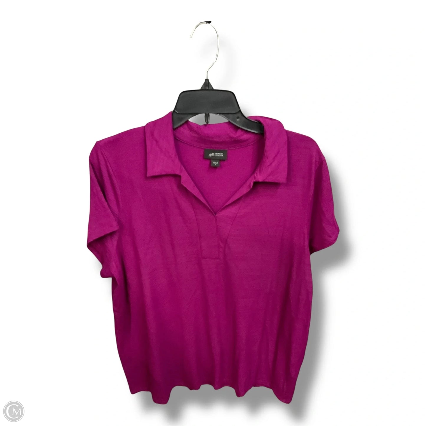 Top Short Sleeve By J. Jill In Purple, Size: L