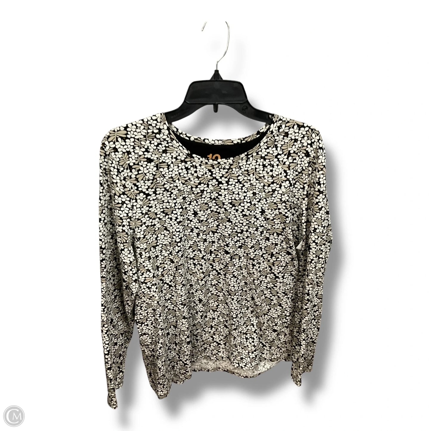 Top Long Sleeve By Clothes Mentor In Floral Print, Size: Xl