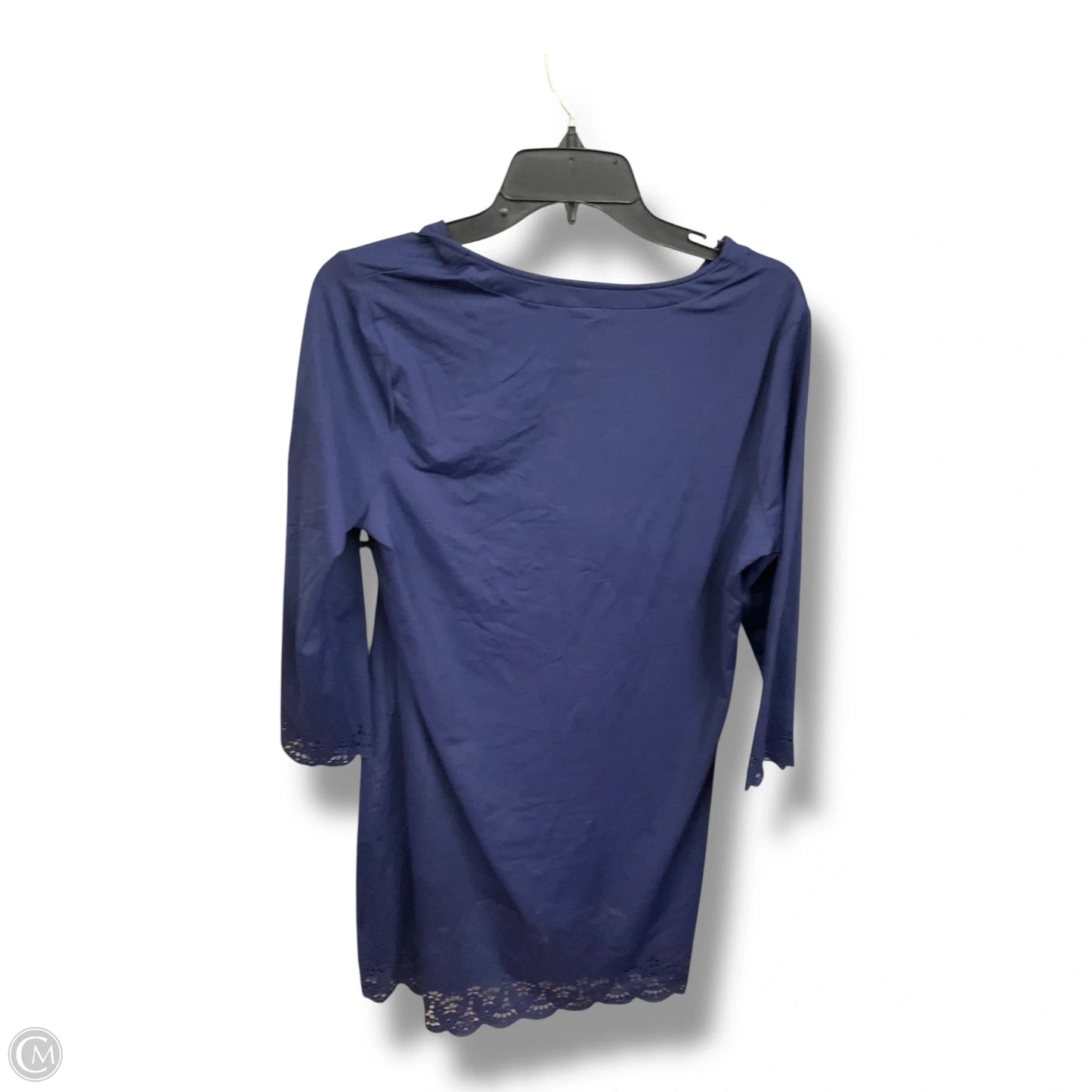 Top Sleeveless By Lc Lauren Conrad In Blue, Size: L