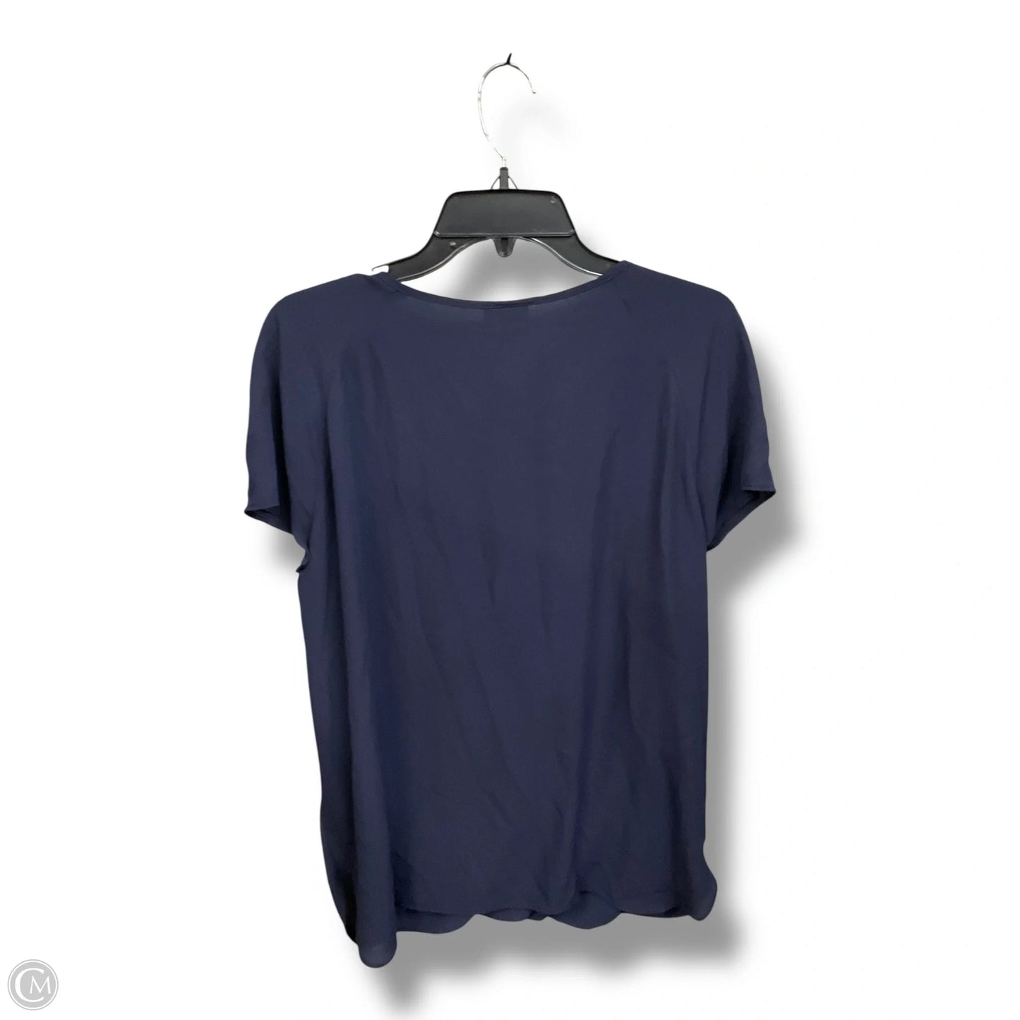 Top Short Sleeve By Mossimo In Blue, Size: Xl