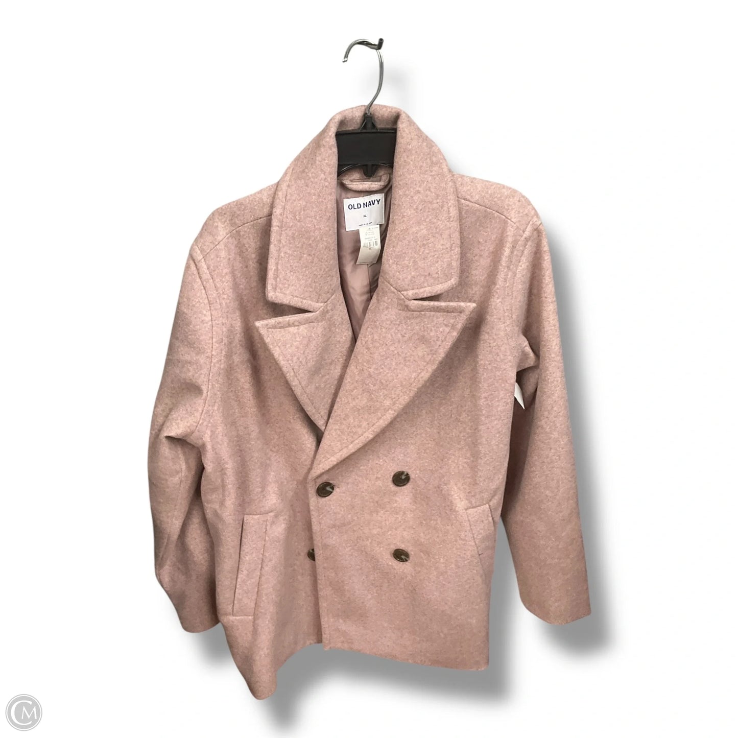 Coat Peacoat By Old Navy In Mauve, Size: Xl