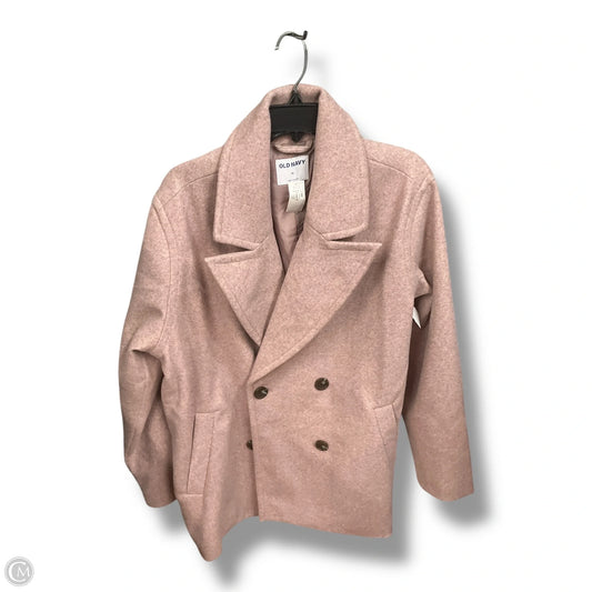 Coat Peacoat By Old Navy In Mauve, Size: Xl