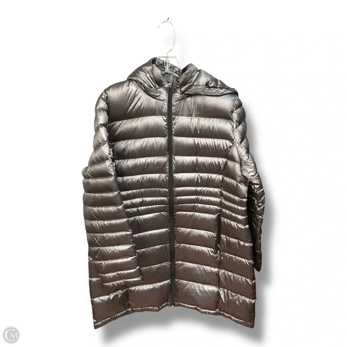 Coat Puffer & Quilted By Andrew Marc In Grey, Size: Xxl