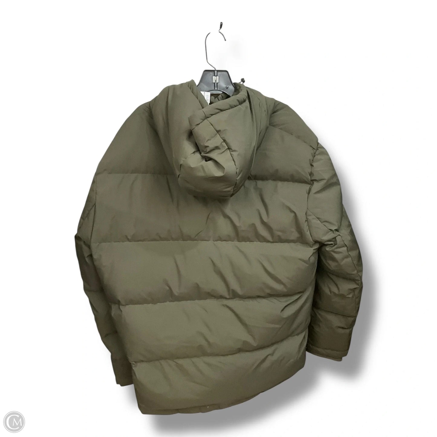 Coat Puffer & Quilted By Cole-haan In Green, Size: Xl