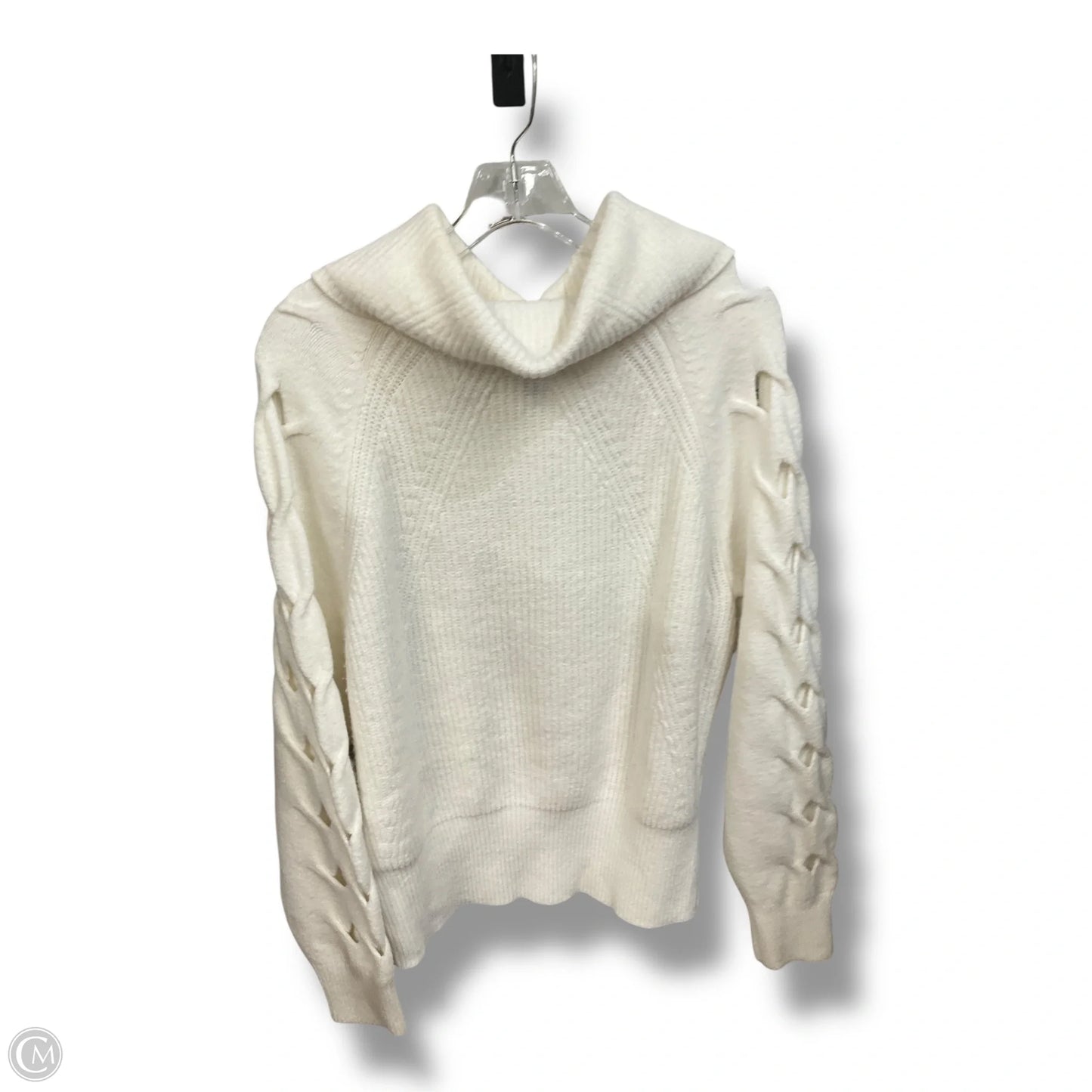 Sweater By White House Black Market In White, Size: Xl