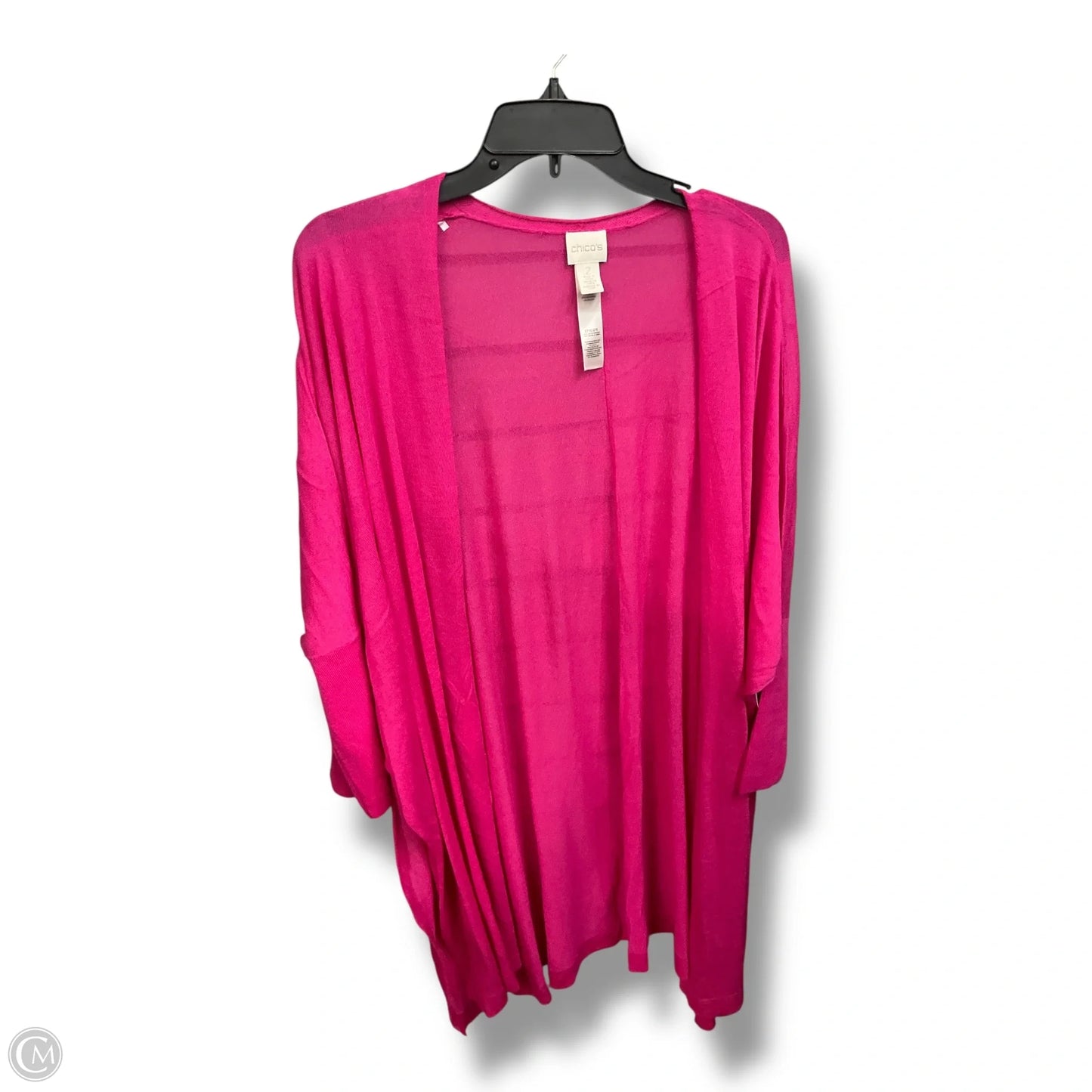 Cardigan By Chicos In Pink, Size: L