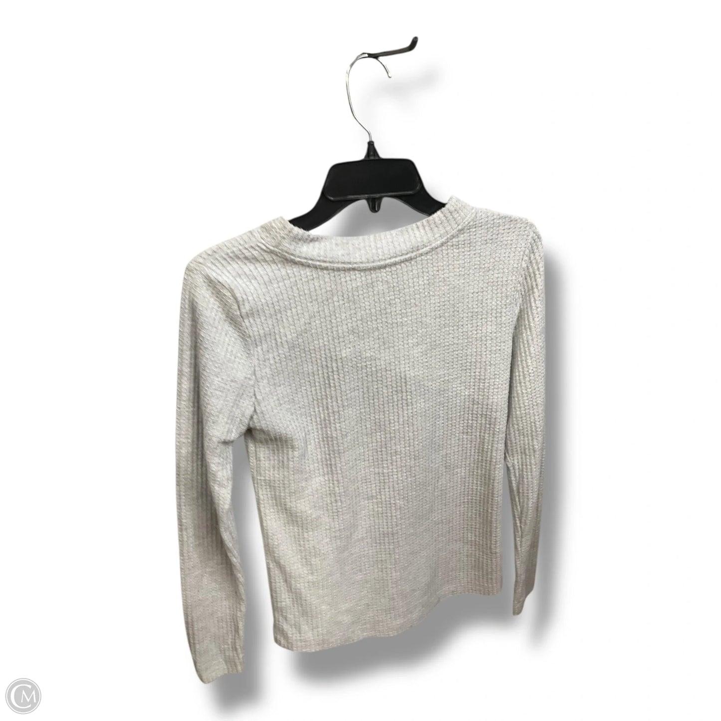 Top Long Sleeve By Loft In Grey, Size: Xs