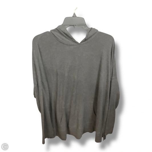 Sweatshirt Hoodie By J. Jill In Grey, Size: Xl